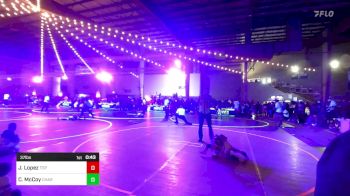 37 lbs Quarterfinal - Julian Lopez, Top Notch WC vs Calvin McCoy, Chargers WC