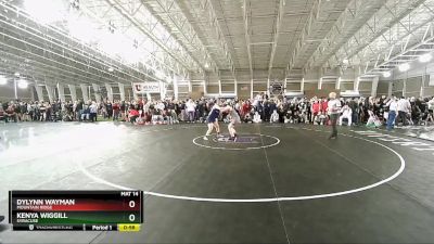 135 lbs Cons. Round 3 - Kenya Wiggill, Syracuse vs Dylynn Wayman, Mountain Ridge