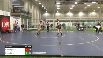 285 lbs Consolation - Riley Belanger, Superior Wrestling Academy A vs Peyton Kendall, TS Fresh