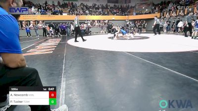 58 lbs Semifinal - Adelaide Newcomb, Noble Takedown Club vs Paisley Tucker, Team Guthrie Wrestling