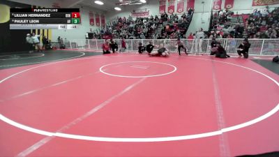 190 lbs Cons. Round 4 - Lillian Hernandez, Oxnard vs Pauley Leon, Apple Valley