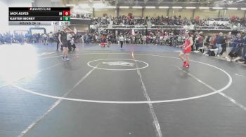 132 lbs Round Of 16 - Jack Alves, Bridgewater-Raynham vs Karter Morey, Lyndon