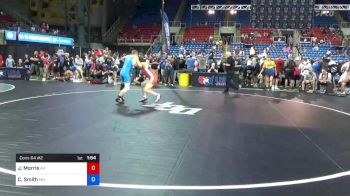 120 lbs Cons 64 #2 - Jacob Morris, Alaska vs Chase Smith, Minnesota