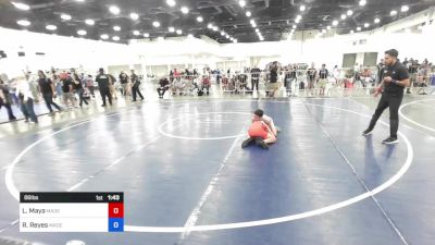 86 lbs 5th Place - Liam Maya, Madera WC vs Robert Reyes, Madera Grapplers WC