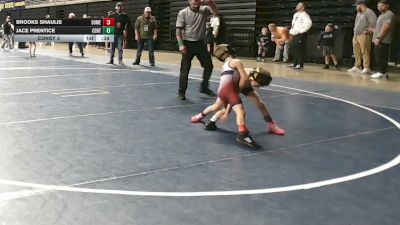 44 lbs Consy 3 - Brooks Shaulis, Somerset vs Jace Prentice, Central Valley