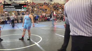 237 lbs 3rd Place Match - Kathryn Foster, Greenfield McClain vs Alicia Ramirez, Finneytown