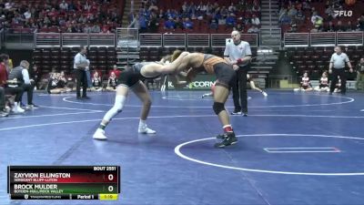 2A-165 lbs Cons. Round 5 - Brock Mulder, Boyden-Hull/Rock Valley vs Zayvion Ellington, Sergeant Bluff-Luton