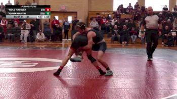 138 lbs 1st Place Match - Kole Haseley, St. Francis vs Quinn Martin, St. Mary`s