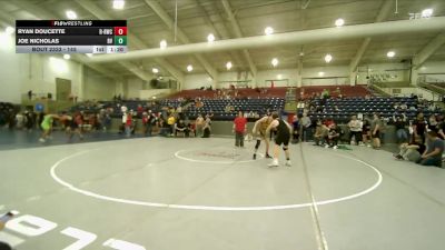 145 lbs Cons. Round 3 - Ryan Doucette, RWC - Roy Wrestling Club vs Joe Nicholas, Stallions Wrestling Club