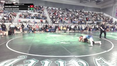 U20 Women - 62 lbs Champ. Round 1 - Chelsea Catalan, CA vs Madeline Barton, MO