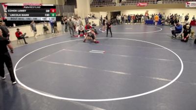 16U - 190 lbs 1st Place Match - Lincoln Marr, Forest Lake Wrestling Club vs Cohen Lumby, Stillwater Area Wrestling