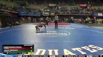 Quarterfinal - Christopher Strong, Parkway vs Grant Grizzaffi, Catholic, BR