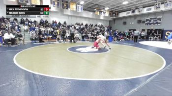175 lbs Champ. Round 1 - Max Stevenson, Hesperia vs Maximo Nava, Barstow