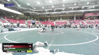 100 lbs Cons. Round 3 - Ryan Crocker, Open Mats vs Mason Delk, Honey Badger