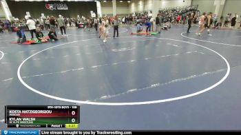 106 lbs Cons. Round 4 - Kosta Hatzigeorgiou, Missouri vs Kylan Walsh, DC Elite Wrestling