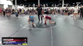 118 lbs Round 7 (8 Team) - Jocelyn Danbe, Cordoba Trained vs Juliana Oxenberg, Buccaneers WC