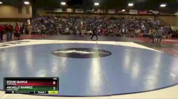 215 lbs Quarterfinal - Stevie Quayle, Chatfield vs Michelle Ramirez, Middle Park