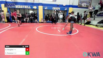 85 lbs Consolation - OrRion Douglas, Pitbull Wrestling Academy vs Collin Russow, Beggs Youth Wrestling Program