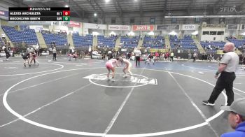 123 lbs Round Of 16 - Alexis Archuleta, No Team vs Brooklynn Smith, Rapid City Stevens Raiders
