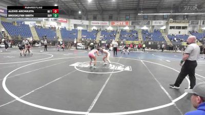 123 lbs Round Of 16 - Alexis Archuleta, No Team vs Brooklynn Smith, Rapid City Stevens Raiders