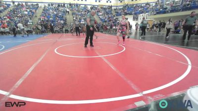 125 lbs Rr Rnd 1 - Joslynn White, Skiatook Youth Wrestling vs Peyton Vasquez, Claremore Wrestling Club