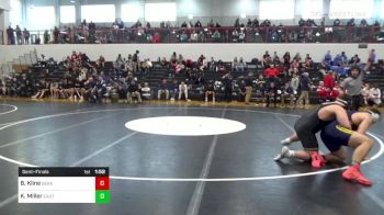 215 lbs Semifinal - Brody Kline, Berks Catholic vs Kyle Miller, Eastern Lebanon County