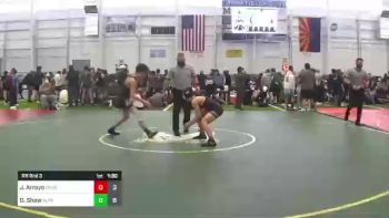 132 lbs Rr Rnd 3 - Joaquin Arroyo, Church Boyz vs Dylan Shaw, Alaska Avalanche Black