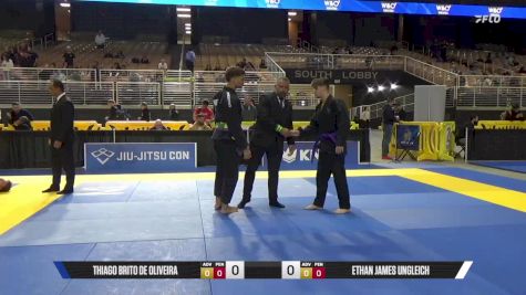Ethan James Ungleich vs Thiago Brito De Oliveira 2025 Pan Jiu Jitsu IBJJF Championship