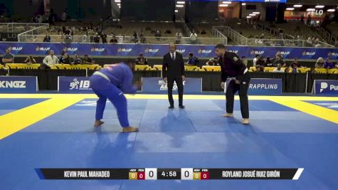 Royland Josué Ruiz Girón vs Kevin Paul Mahadeo 2026 Pan Jiu Jitsu IBJJF Championship