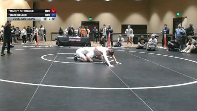 150 lbs Cons. Sub-semis - Harry Kittredge, South Side Wrestling Club vs Nate Keller, Edge Wrestling