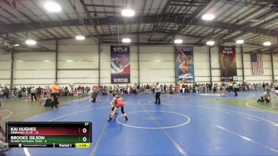 72 lbs Rd# 5- 3:45pm Friday Final Pool - Kai Hughes, Nebraska Elite vs Brooks Gilson, NCWAY National Team