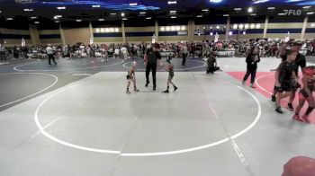 50 lbs Quarterfinal - Knox Pohle, Rough House vs Elijah Meza, Total Kaos WC