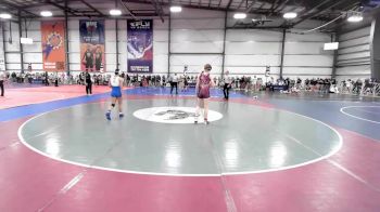 120 lbs Round Of 32 - Toby Goertz, MO vs Carissa Qureshi, CA