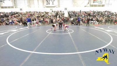 83 lbs Champ. Round 1 - Brockton Shelley, Xtreme Wrestling vs Bryce Blanchard, Massena Jr Wrestling Program