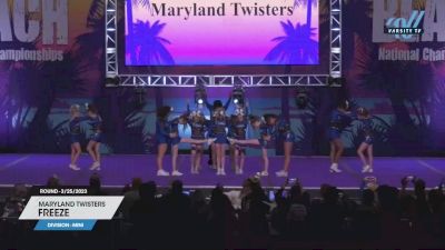 Maryland Twisters - Freeze [2023 L2 Mini 3/25/2023] 2023 ACDA Reach the Beach Grand Nationals - DI/DII