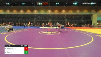 197 lbs Prelims - Kyle Richards, Clackamas vs Jake Boyd, UN-Oklahoma State