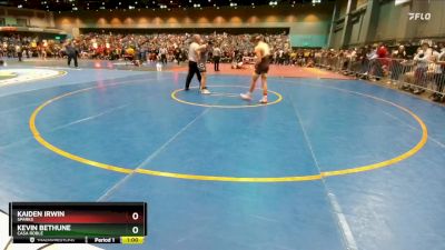 126 lbs Cons. Round 2 - Kevin Bethune, Casa Roble vs Kaiden Irwin, Sparks