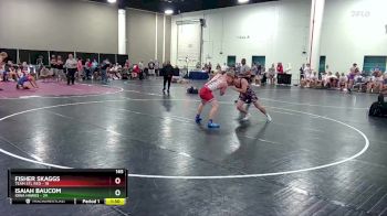 165 lbs Round 4 (16 Team) - Isaiah Baucom, Iowa Hawks vs Fisher Skaggs, Team STL Red