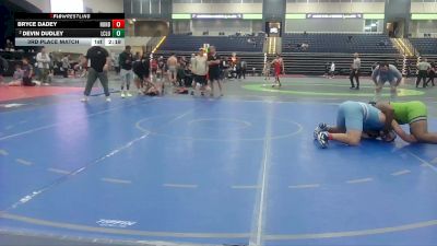 285 lbs 3rd Place Match - Devin Dudley, Life NCWA vs Bryce Dadey, The Citadel