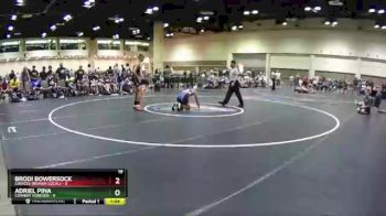 120 lbs Round 8 (10 Team) - Adriel Pina, Cowboy Forever vs Brodi Bowersock, CHOICES (Beaver Local)