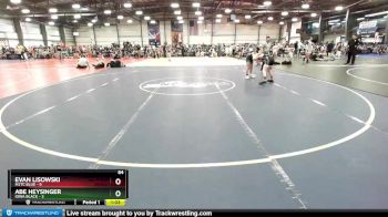 84 lbs Rd# 8- 12:30pm Saturday Final Pool - Evan Lisowski, M2TC Blue vs Abe Heysinger, Iowa Black