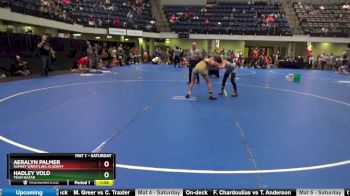 100 lbs Round 5 - Hadley Vold, Team Nazar vs Aeralyn Palmer, Summit Wrestling Academy