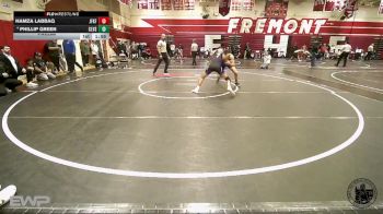 120 lbs Prelim - Hamza Labbaq, John F Kennedy -Fremont vs Phillip Green, Clovis
