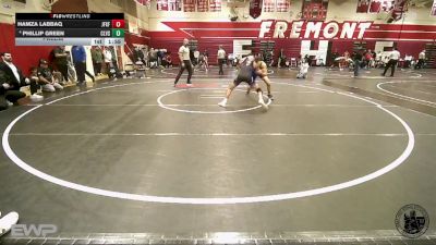 120 lbs Prelim - Hamza Labbaq, John F Kennedy -Fremont vs Phillip Green, Clovis