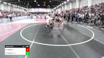 126 lbs Round Of 32 - Riley Valdez, SLV Elite WC vs Rusty Snyder, Montezuma Cortez WC