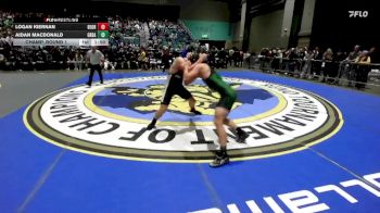 190 lbs Champ. Round 1 - Logan Kiernan, Del Oro vs Aidan MacDonald, Granite Bay