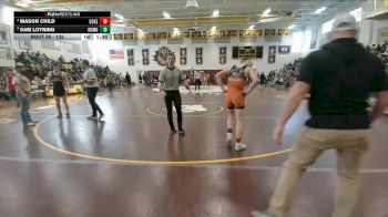 132 lbs Semifinal - Sam Loyning, Rocky Mountain vs Mason Child, Cokeville