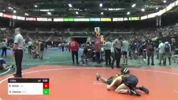 113 lbs Round Of 16 - Ben Miller, Silver State Wrestling Academy vs Noble Santos, Vasky Bros Wrestling