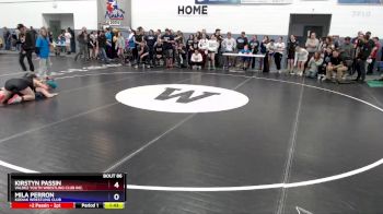 163 lbs Quarterfinal - Kirstyn Passin, Valdez Youth Wrestling Club Inc. vs Mila Perron, Kodiak Wrestling Club