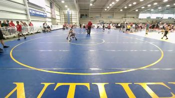 90 lbs Round Of 32 - Cooper Bell, Team Bro vs Liam Arroyo, Revival Pink